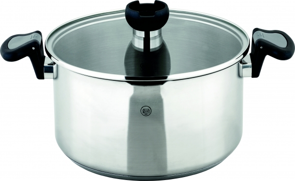 Panela alta com tampa Aron \